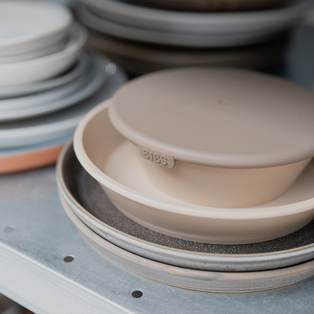 Prato e taça BIBS sage dinnerware BIBS