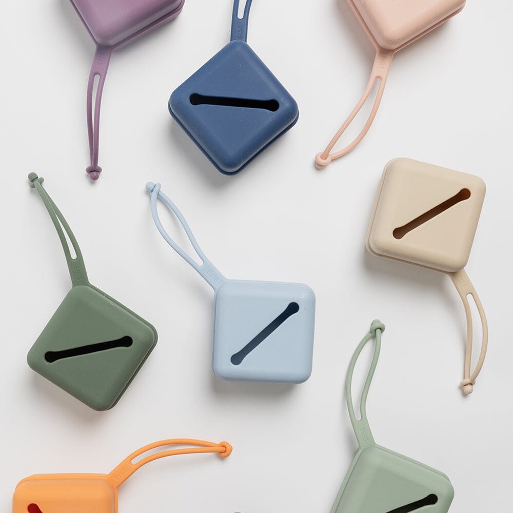 Caixa p/ chupetas pumpkin pacifier case BIBS