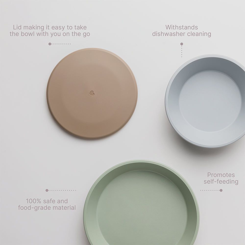 Prato e taça BIBS vanilla dinnerware BIBS