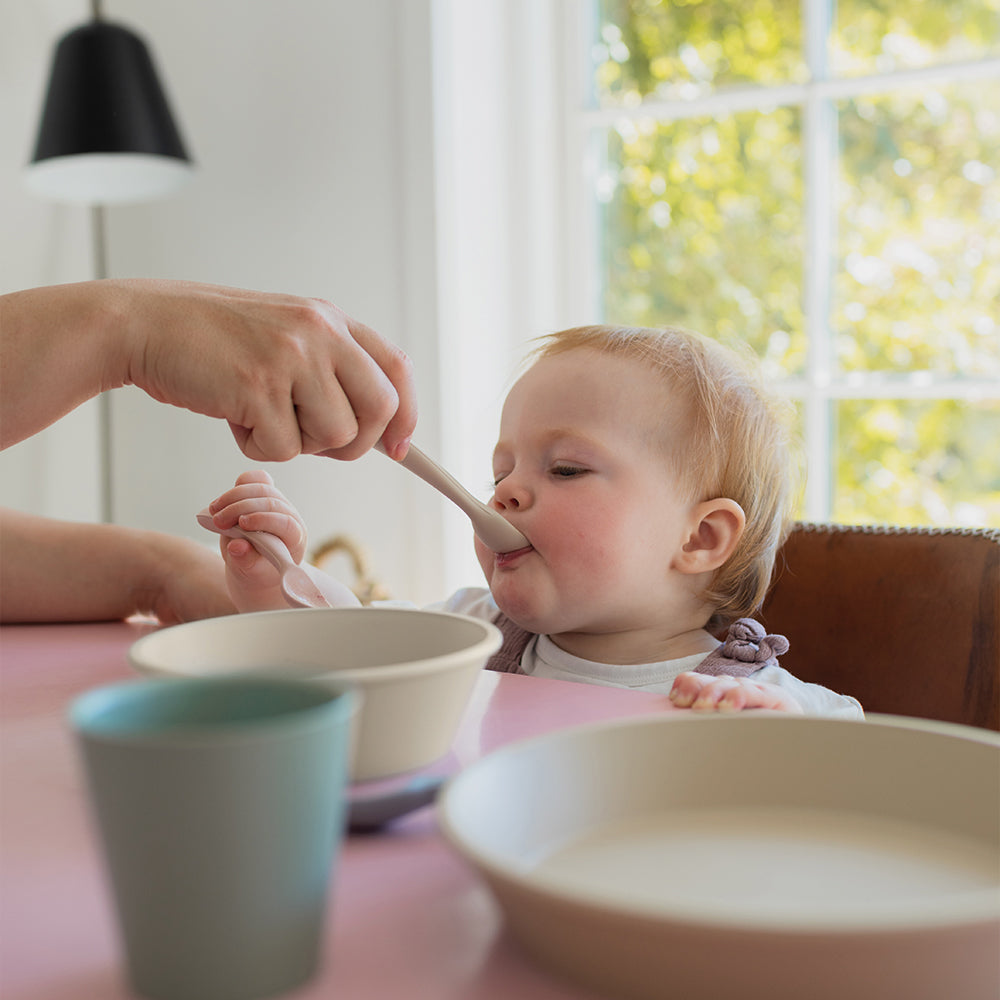 2 colheres BIBS blush dinnerware BIBS