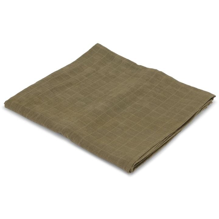 Musselina swaddle 120 cm lizard green Muslin Konges sløjd