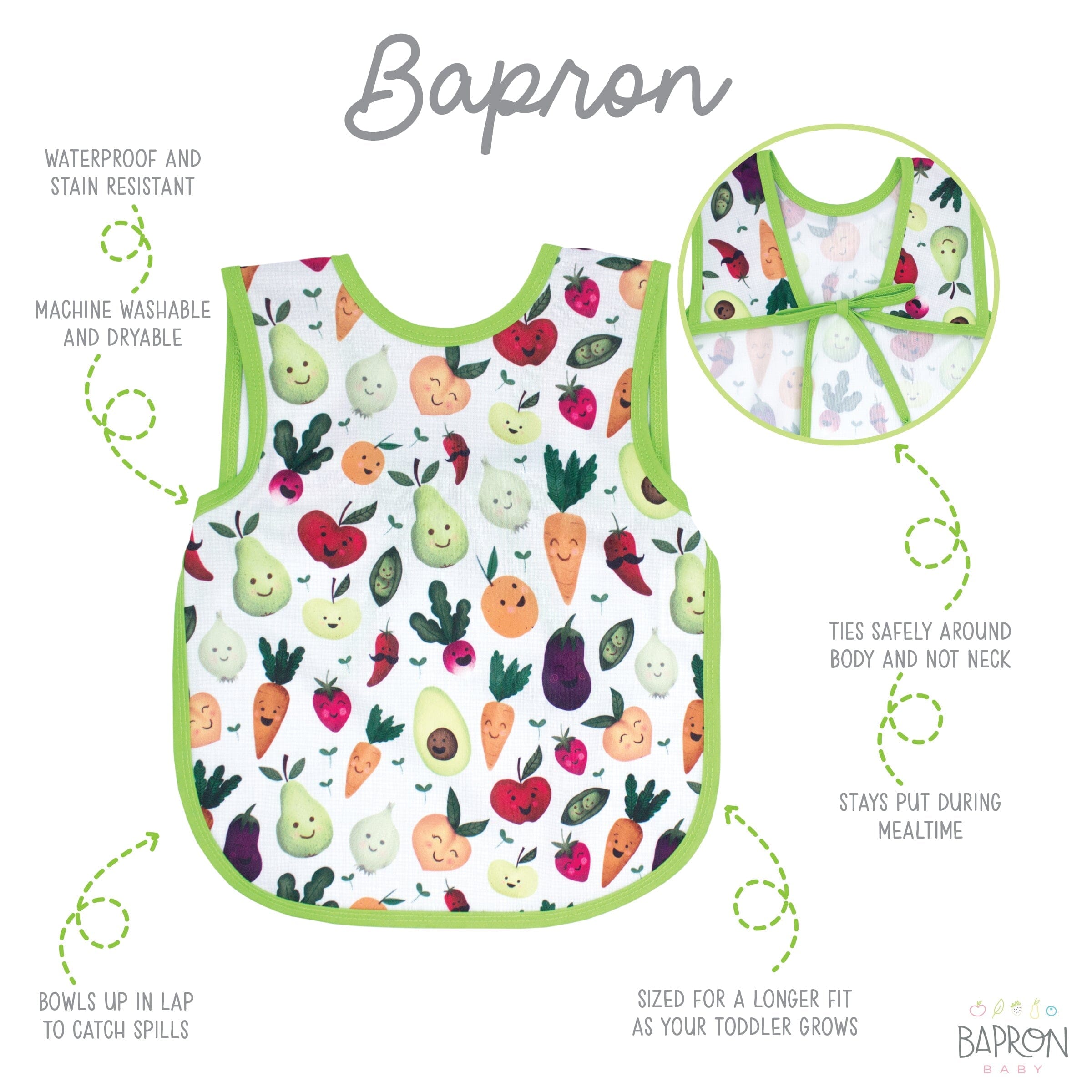 Babete impermeável Fresh Bapron