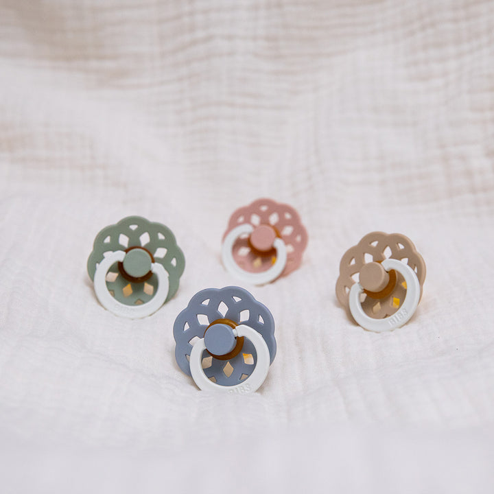 BIBS pacifier 2-pack Boheme NIGHT sage | cloud Pacifier BIBS