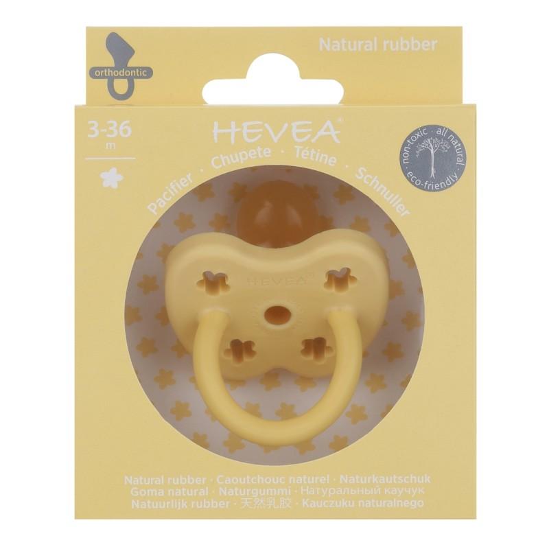 Pacifier banana orthodontic 3-36 M Hevea pacifier Hevea