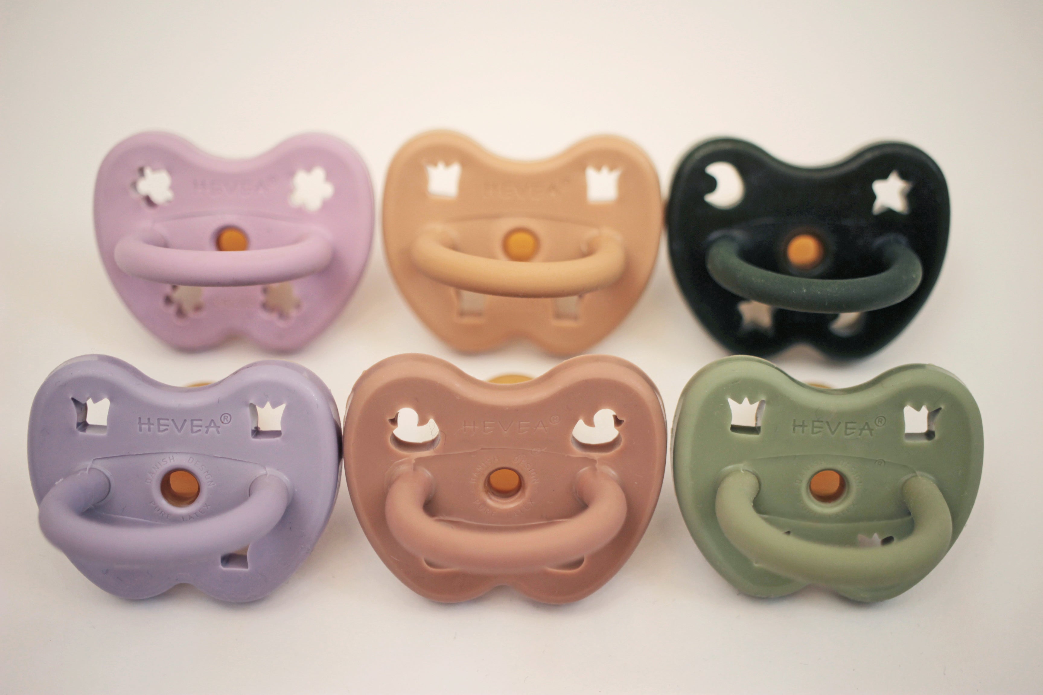 Pacifier sandy nude round 3-36 M Hevea pacifier Hevea