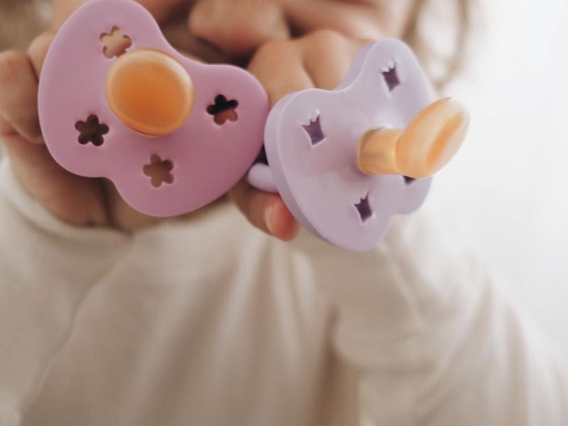 Chupeta ortodôntica látex lavender 3-36 M