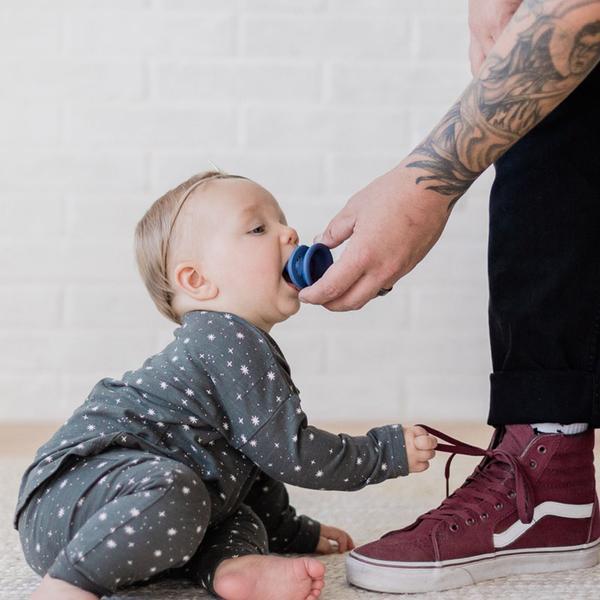 Pacifier pop & go navy Doodle & co. Pacifier Doodle & co.