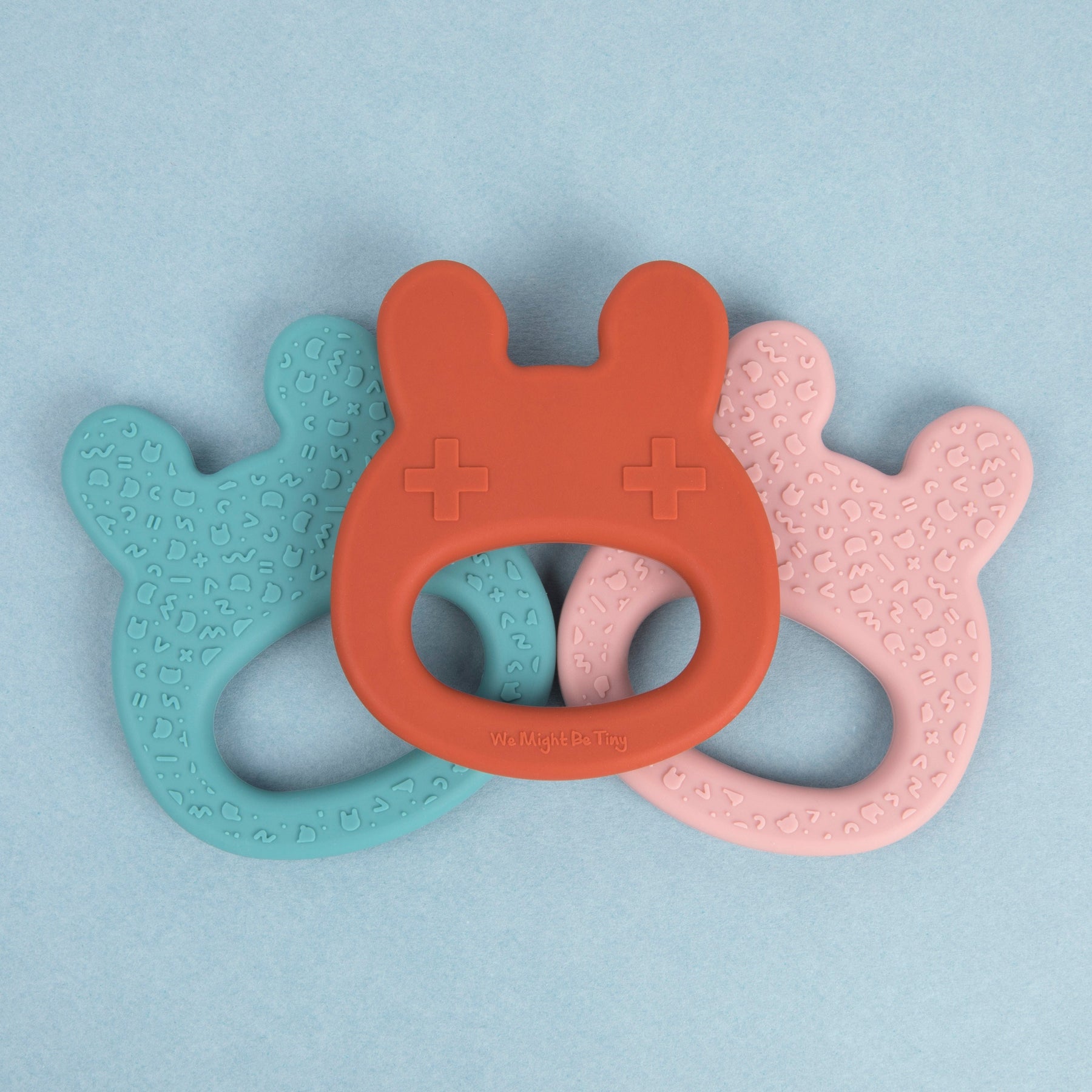 Mordedor silicone bunny dusty rose Pacifiers & Teethers we might be tiny