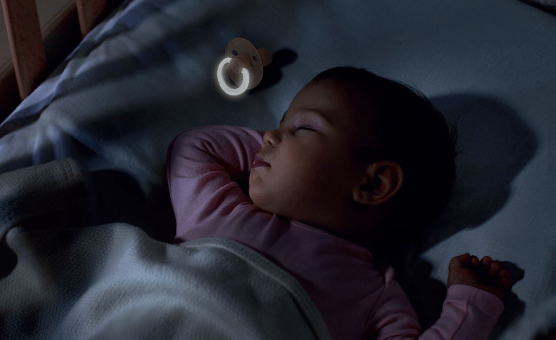 Bibs night pacifier 0-6 M black Pacifier Bibs