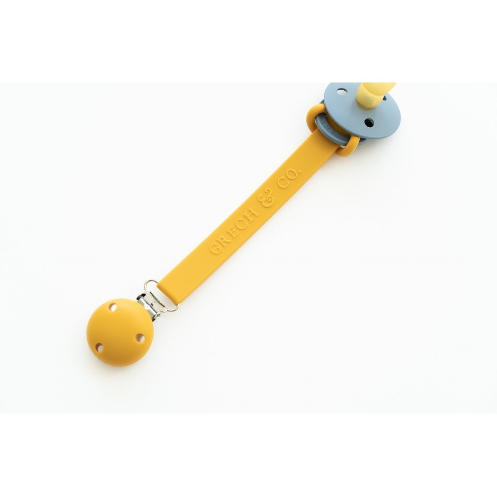 Pacifier clip golden Grech pacifier clip Grech