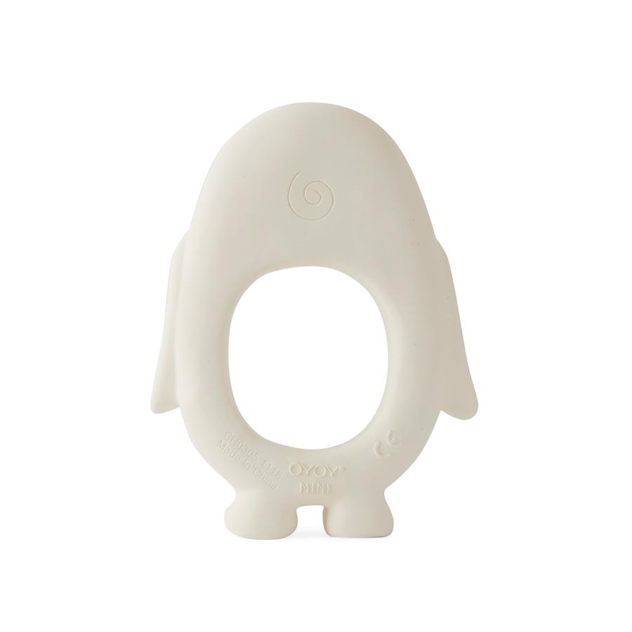Mordedor penguin white Teether OYOY