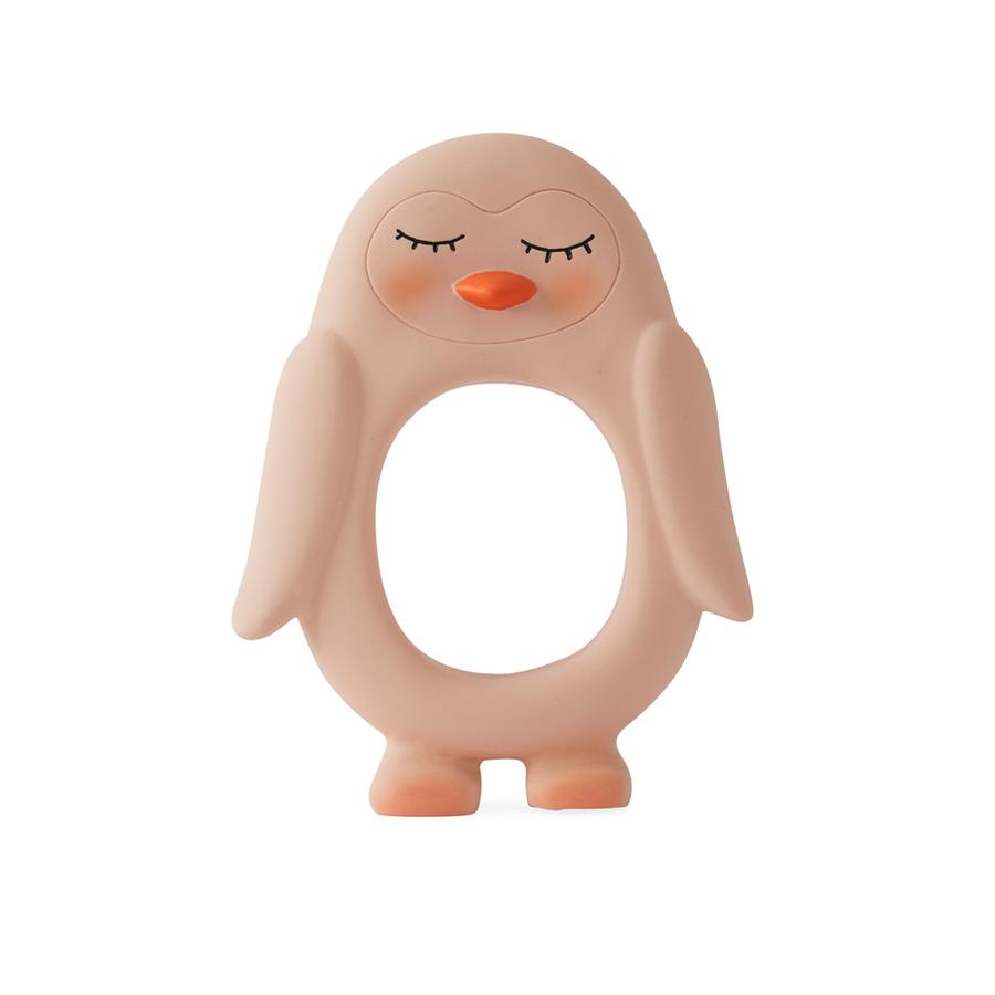 Mordedor penguin rose Teether OYOY