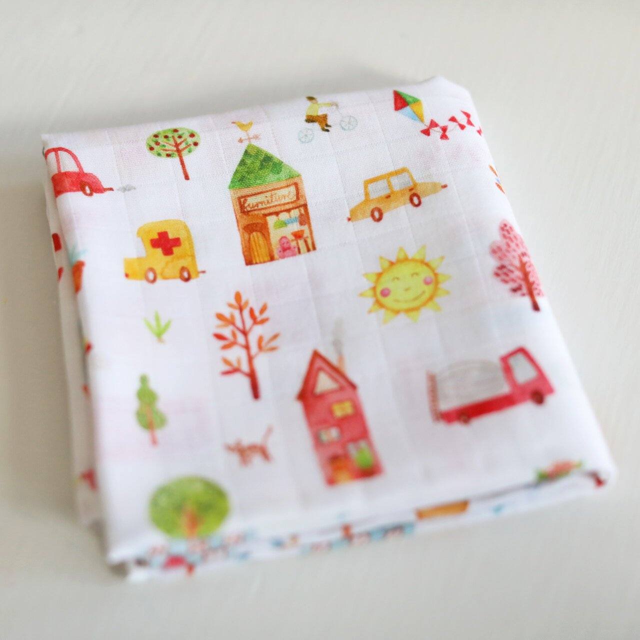 Musselina 120 cm cidade Muslins Fox in the attic