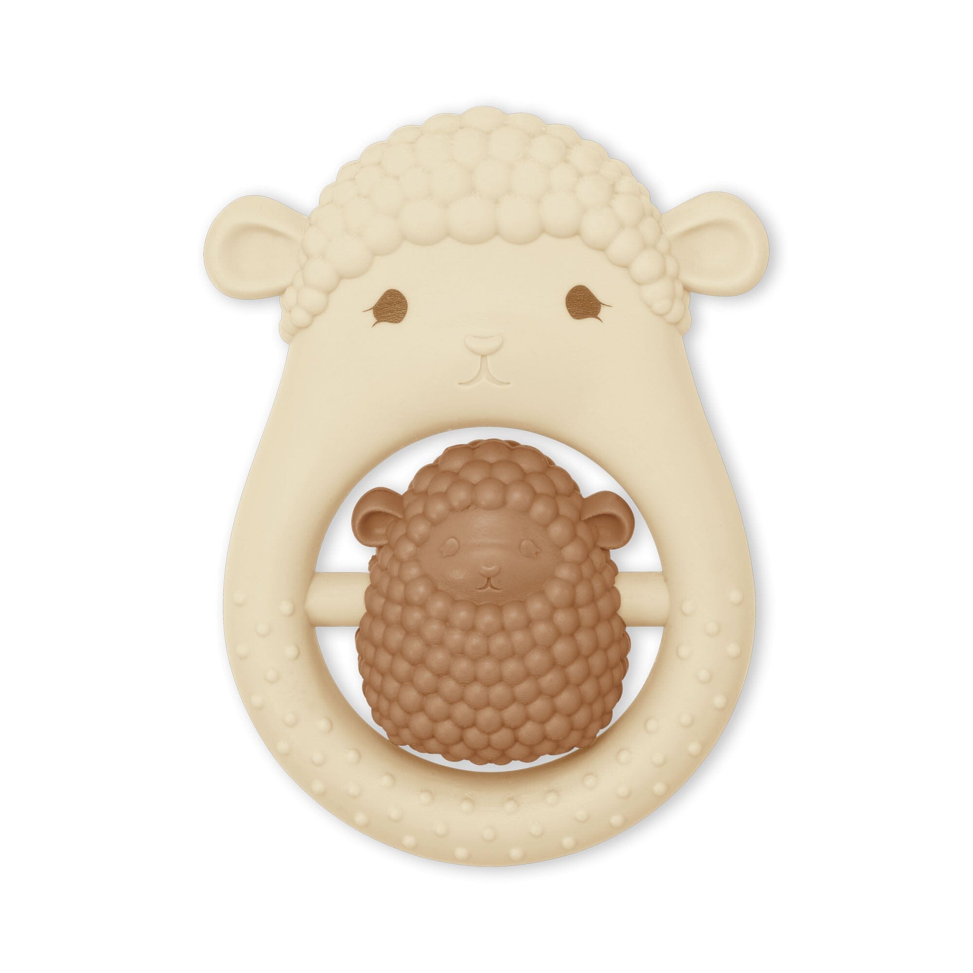 Mordedor ovelhinha sand teether Konges sløjd