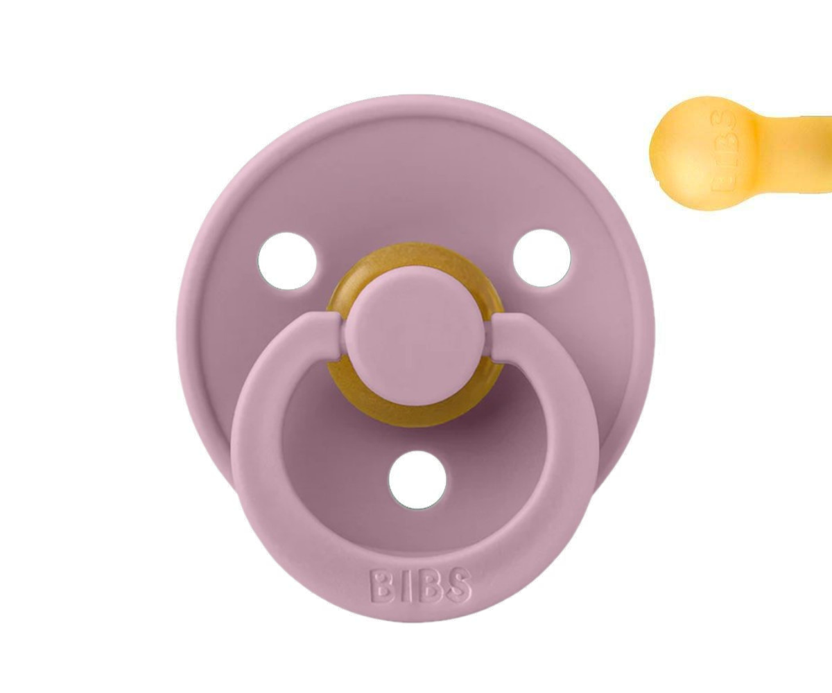 1 chupeta redonda heather BIBS Colour 6+ meses