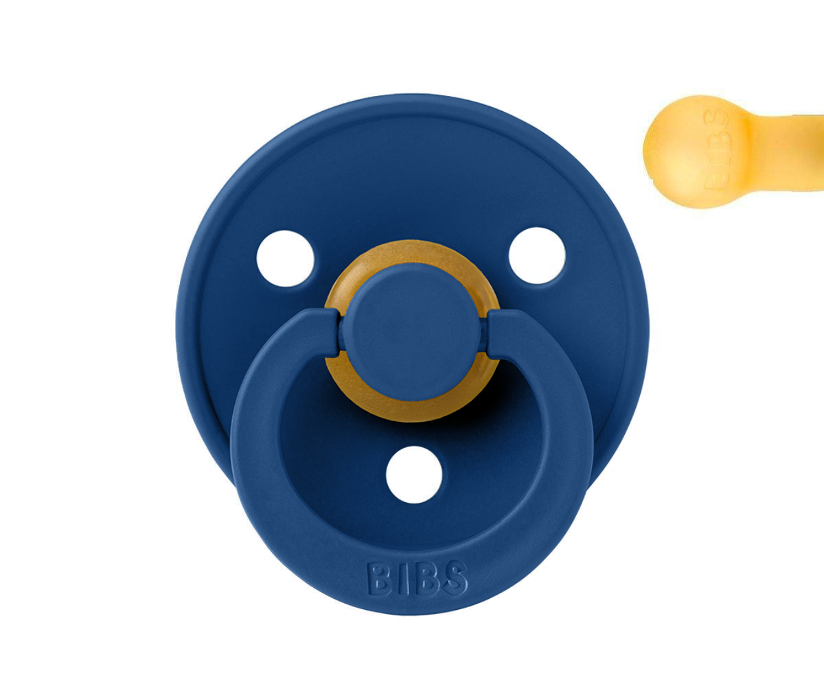 1 chupeta redonda midnight BIBS Colour 0+ meses