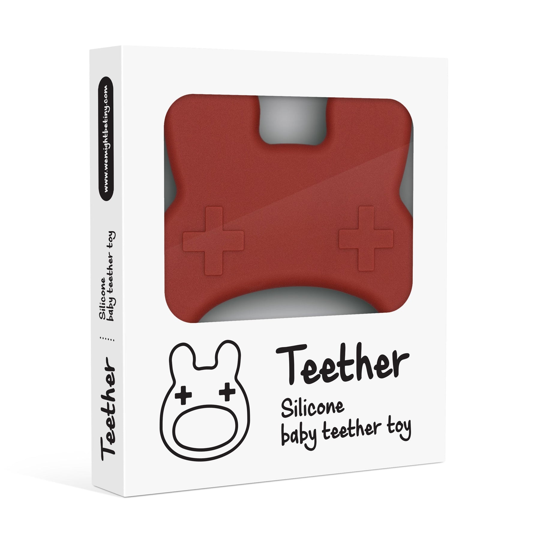 Mordedor silicone bunny rust Pacifiers & Teethers we might be tiny