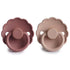 2-pack daisy pacifier blush/woodchuck FRIGG Pacifier FRIGG