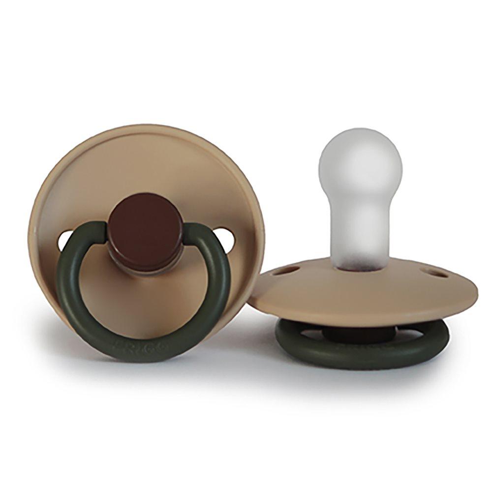 Chupeta redonda silicone acorn