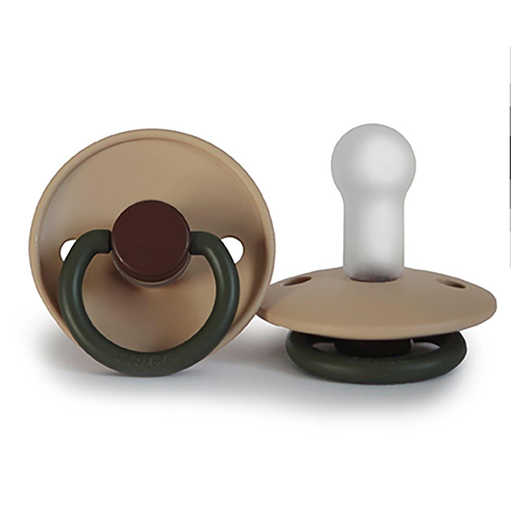 Chupeta redonda silicone acorn