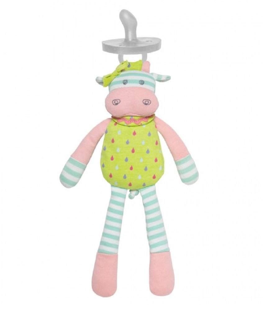 Prende-chupeta Belle Vaquinha Organic farm buddies