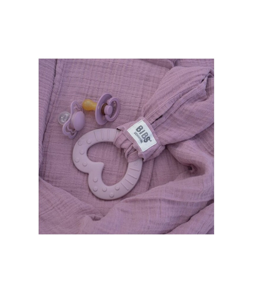 1 chupeta redonda heather BIBS Colour 6+ meses