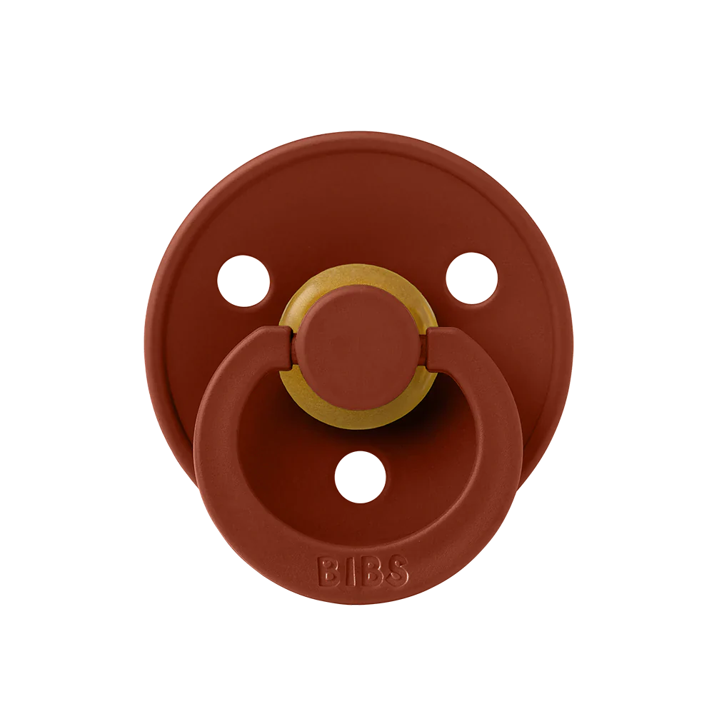 1 chupeta redonda rust BIBS Colour