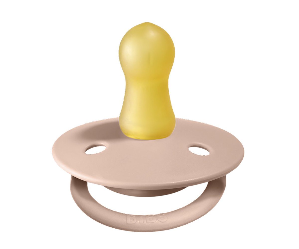 2-pack Bibs De Lux 6-18 M ivory blush Pacifier Bibs