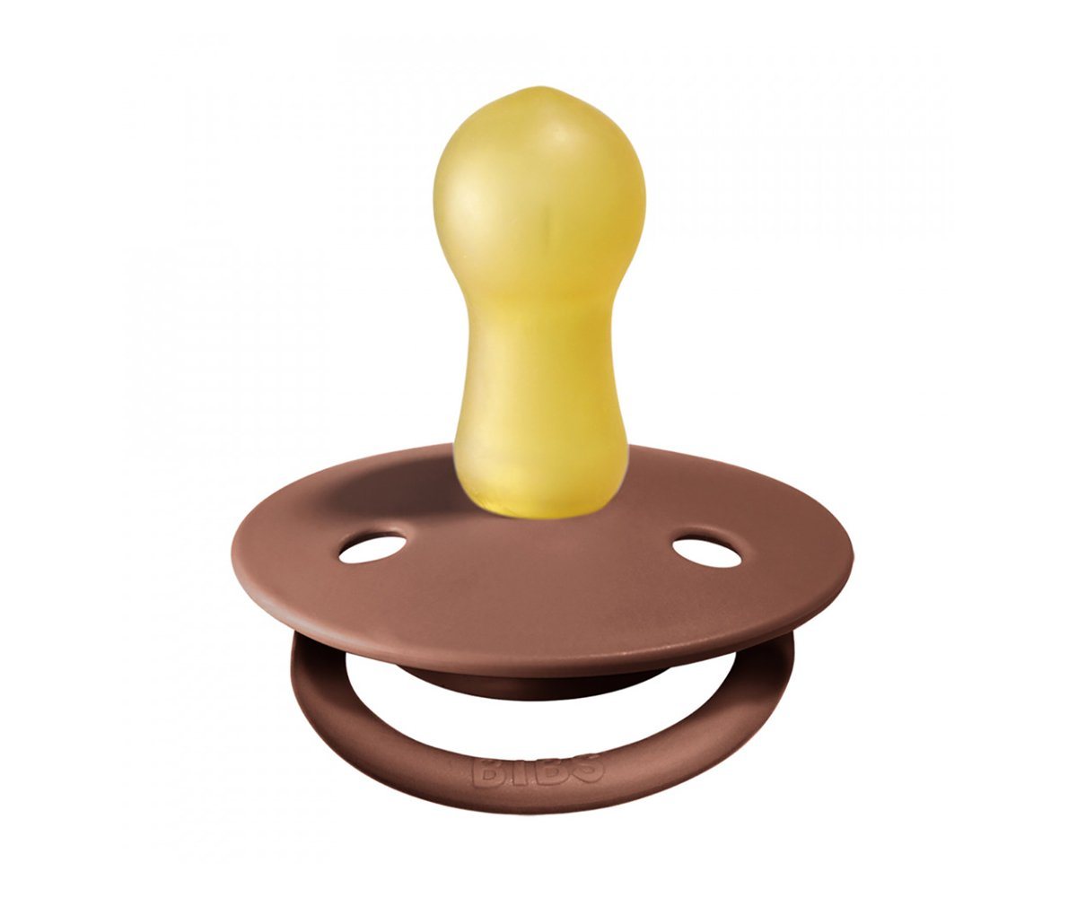 2-pack Bibs De Lux 6-18 M blush woodchuck Pacifier Bibs