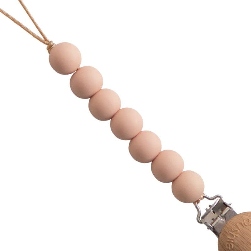 Prende-chupeta Halo blush mushie