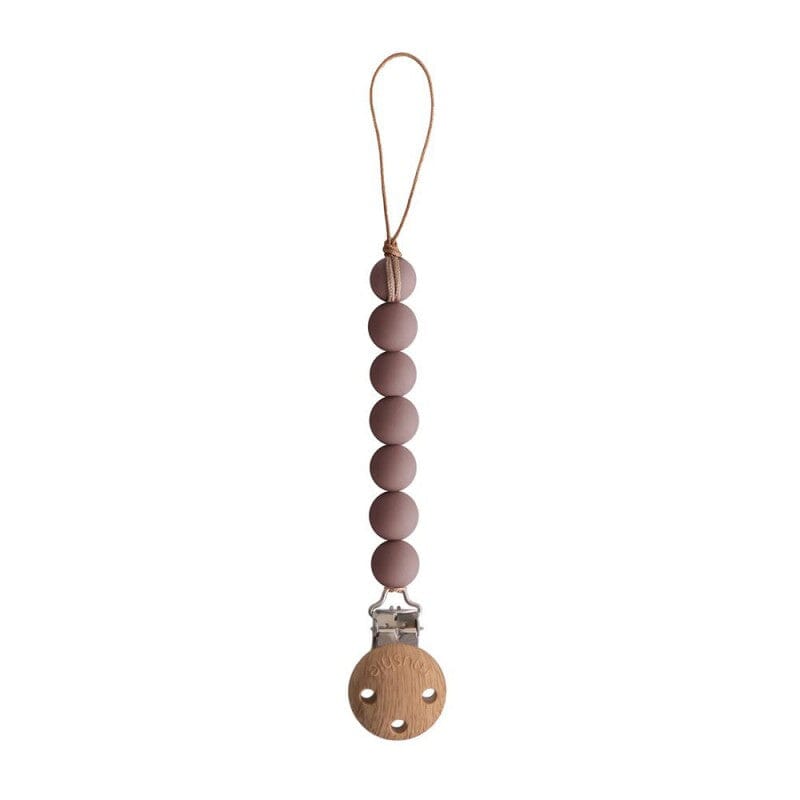 Prende-chupeta Halo cloudy mauve mushie
