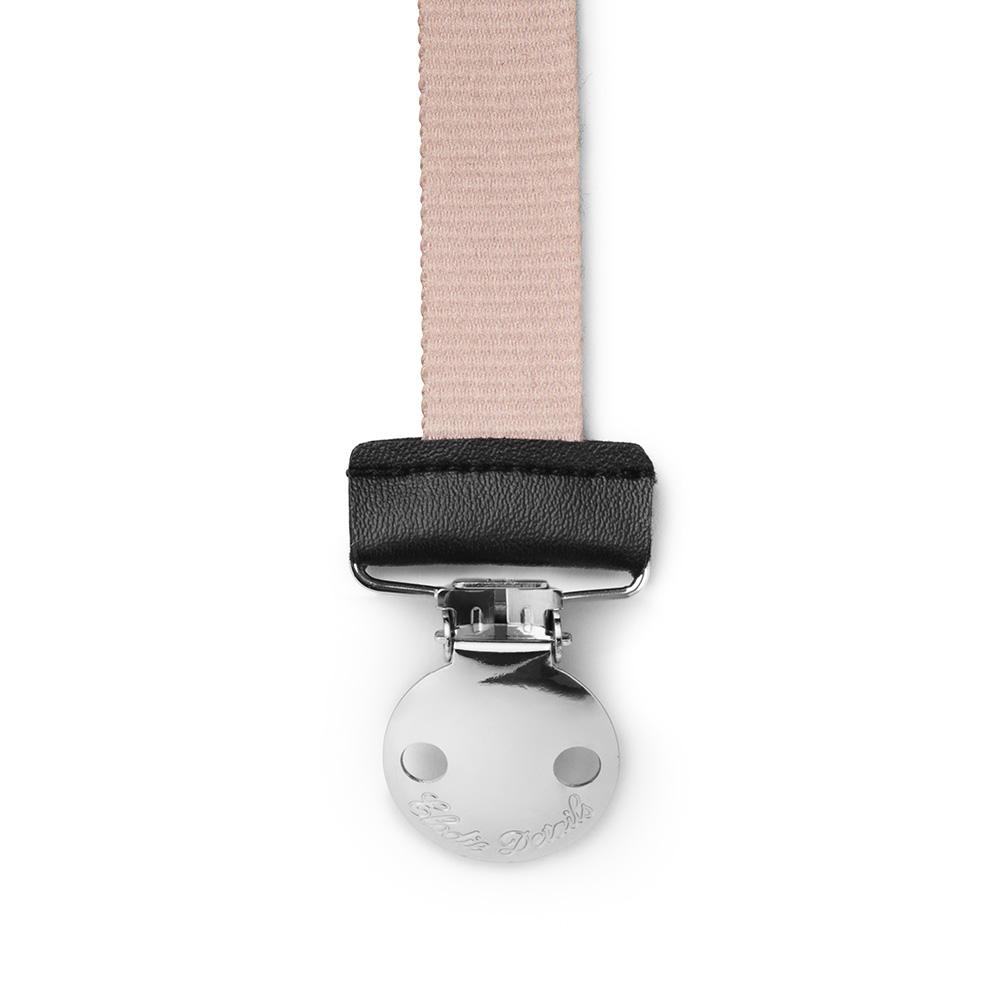 Pacifier clip faded rose Clip Elodie details