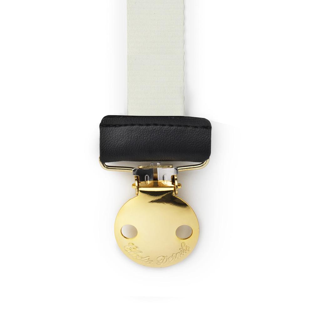 Pacifier clip precious preppy Clip Elodie details