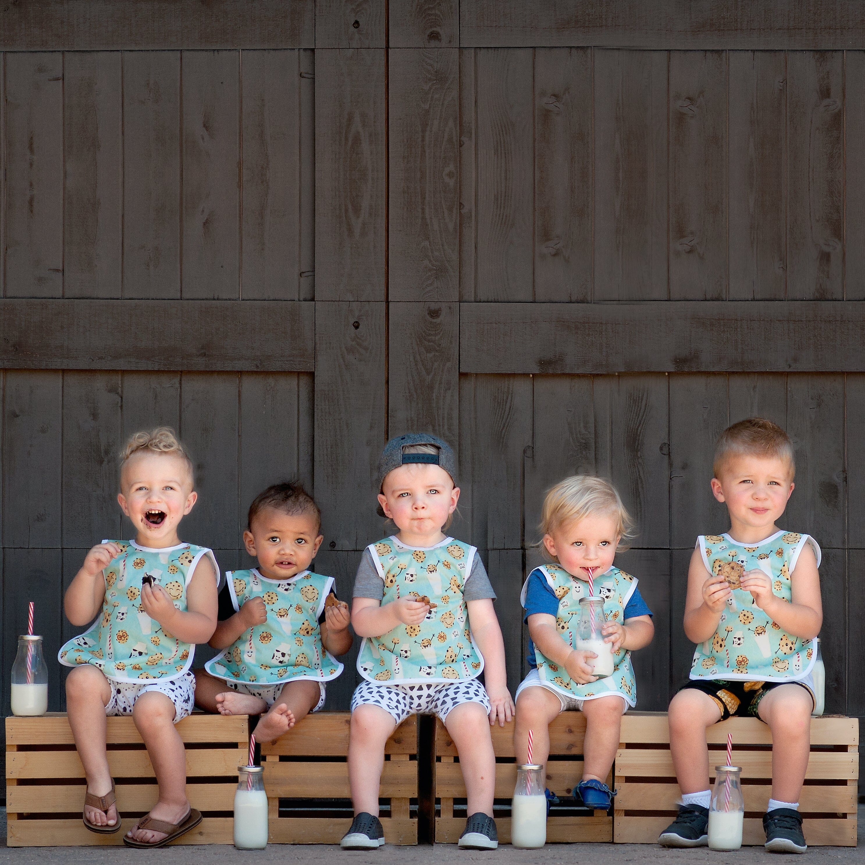 Babete Cookies & Milk Bapron