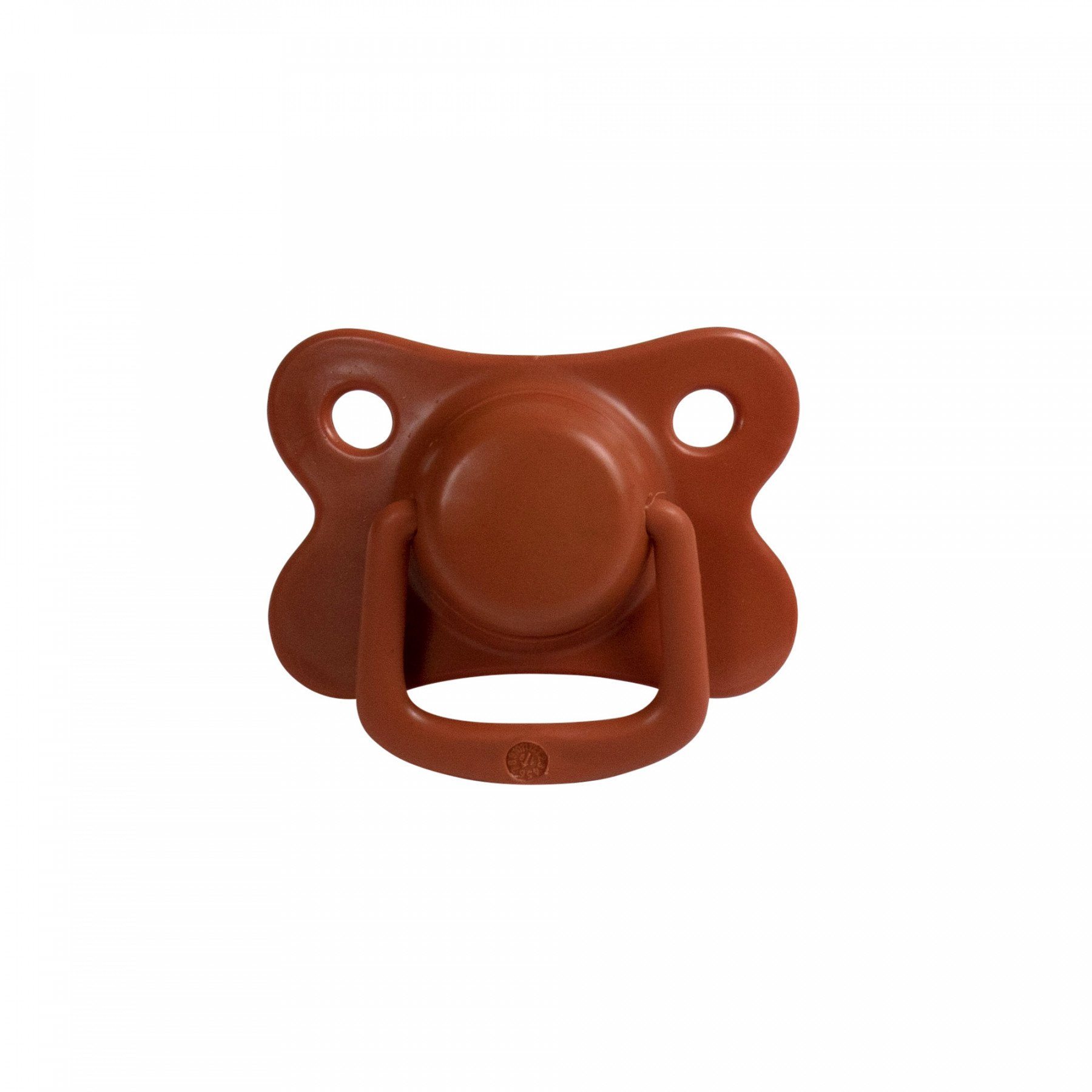 2 chupetas simétricas silicone rust