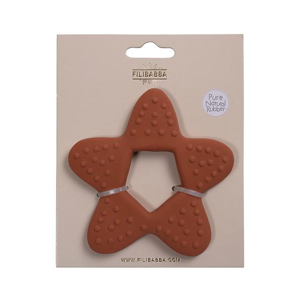 Star teether rust Filibabba Toys Filibabba