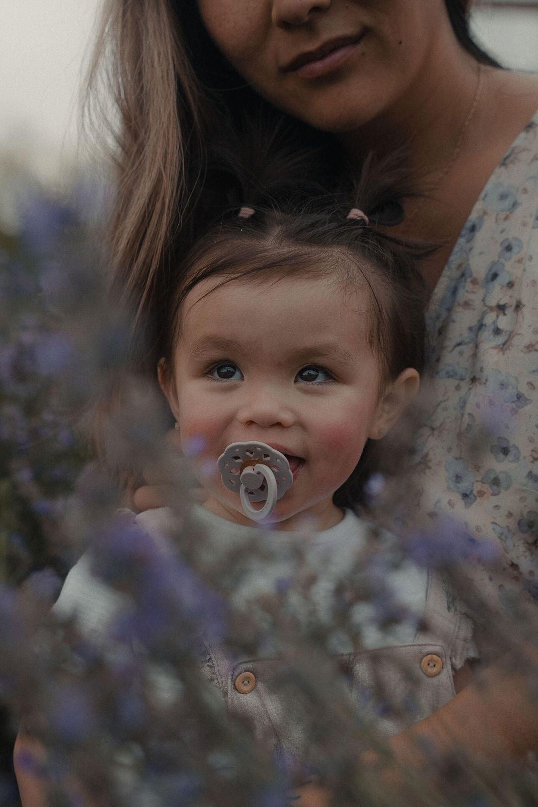 BIBS pacifier 2-pack Boheme fossil grey | mauve Pacifier BIBS