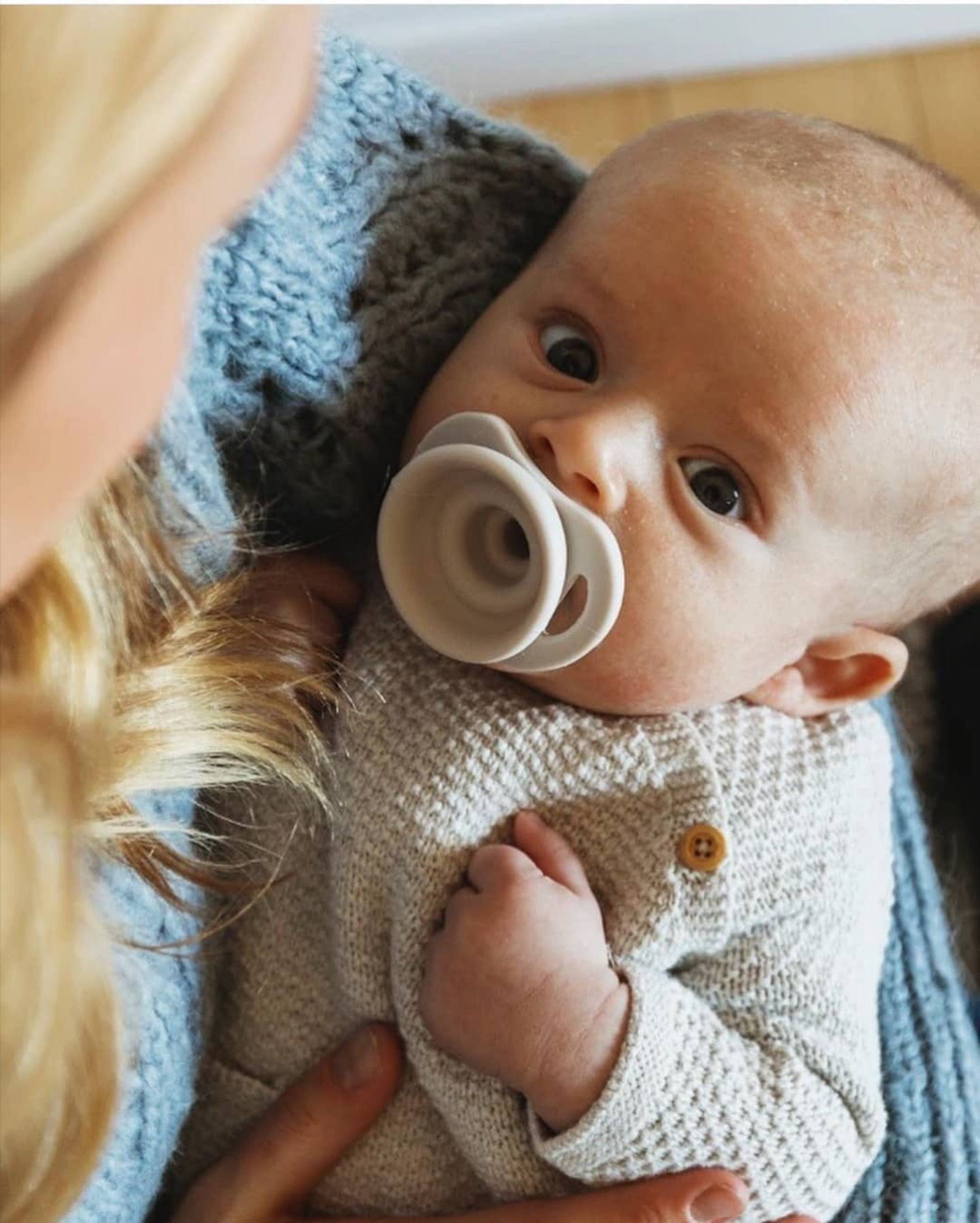 Pacifier pop & go grey Doodle & co. Pacifier Doodle & co.