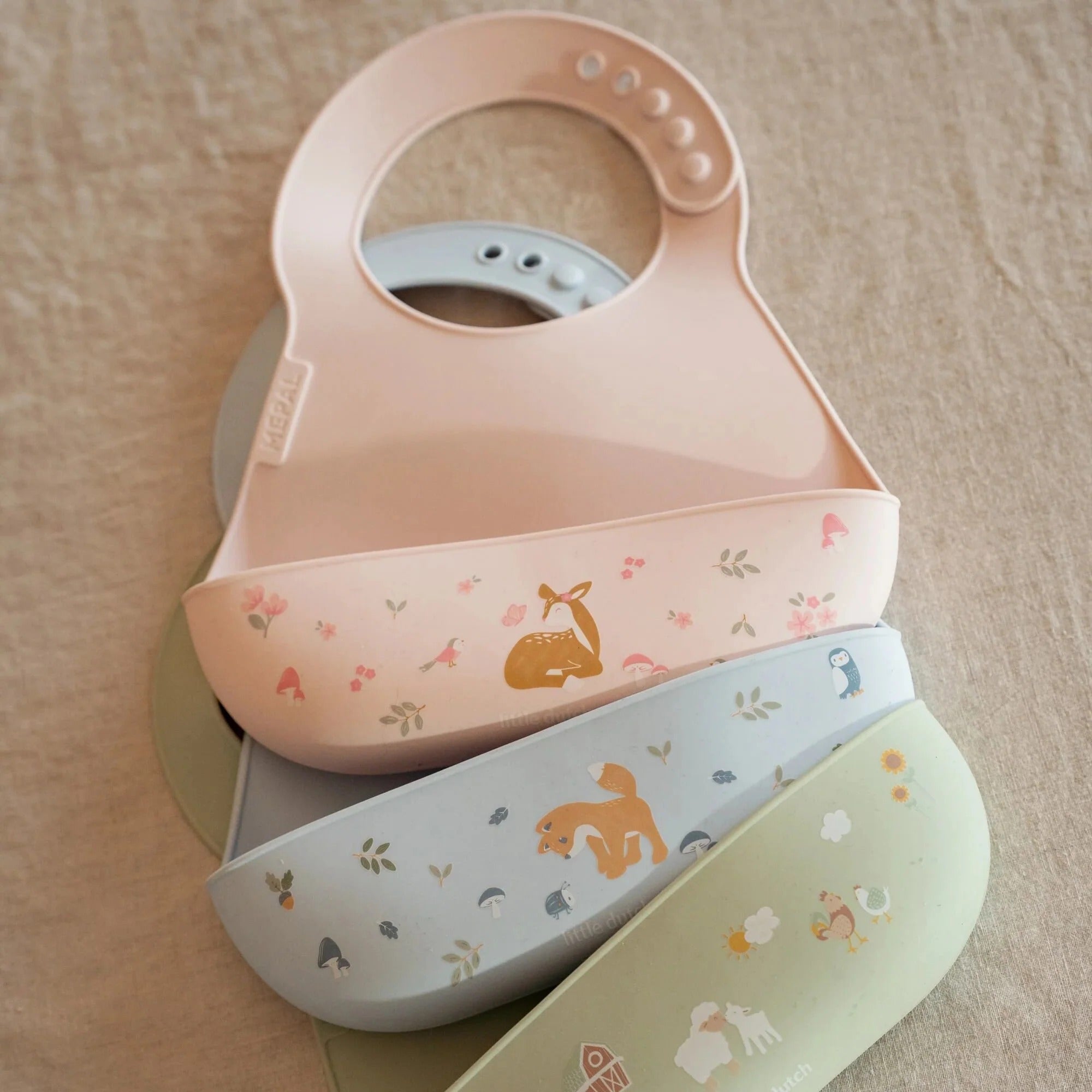 Babete de silicone Fairy Garden