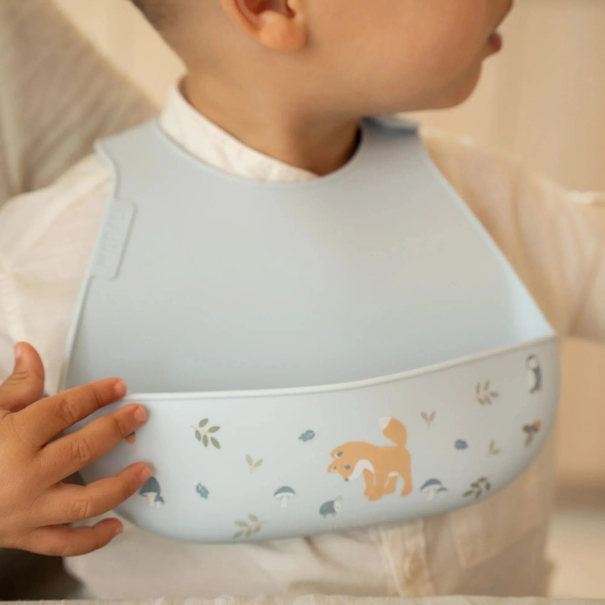 Babete de silicone Forest Friends