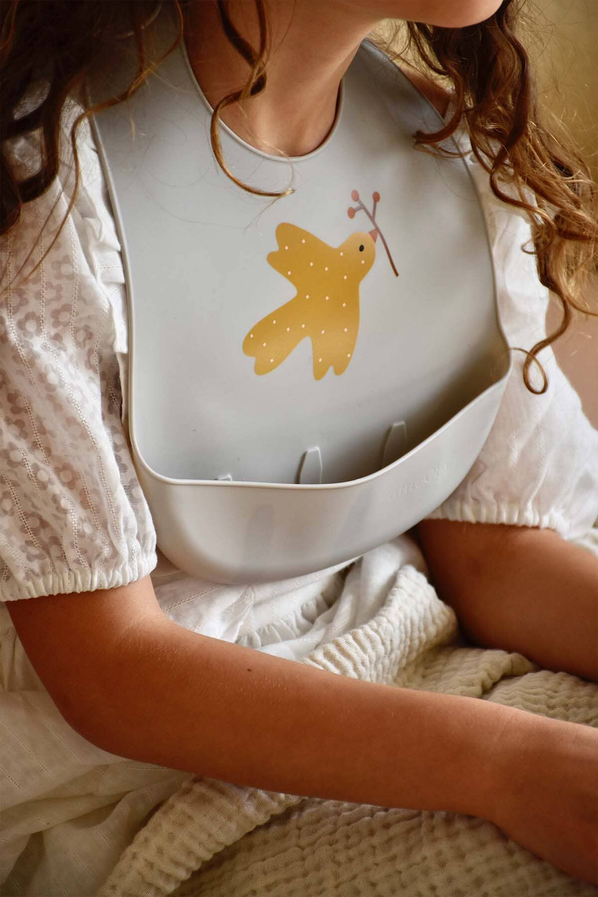 Babete de silicone little bird dinnerware Little Otja