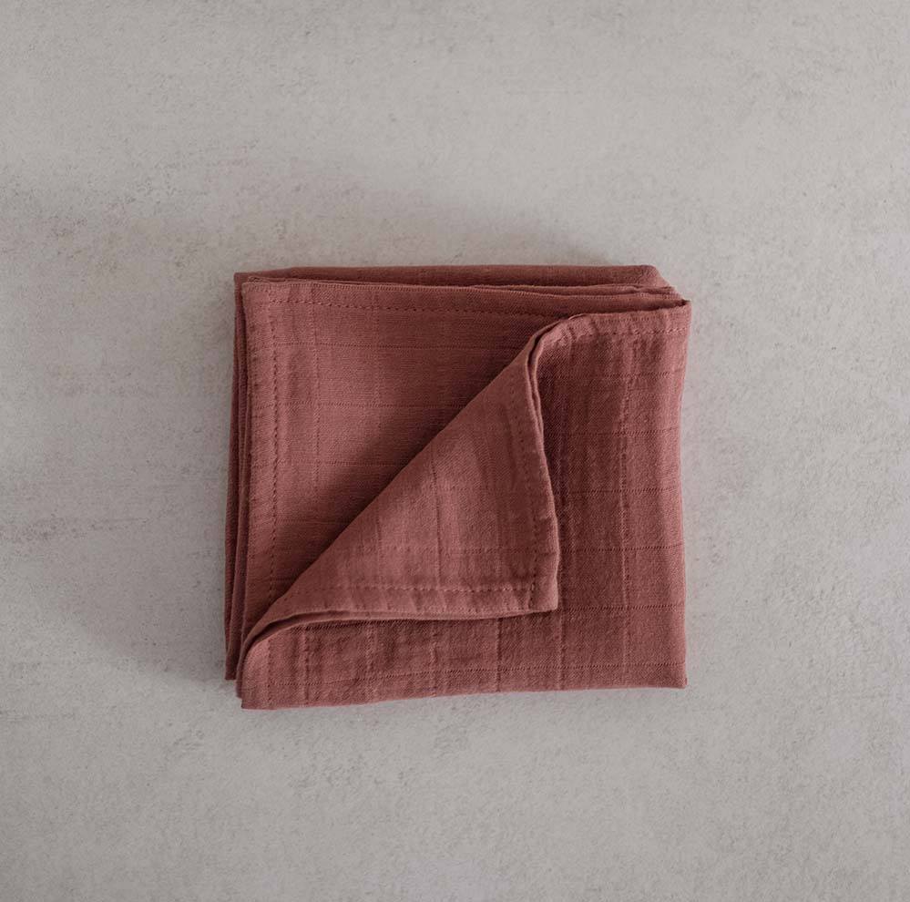Musselina swaddle 60 cm auburn Muslin Little Otja