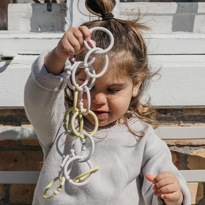 12 pack loops sand vanilla darl oak BIBS Toys Bibs
