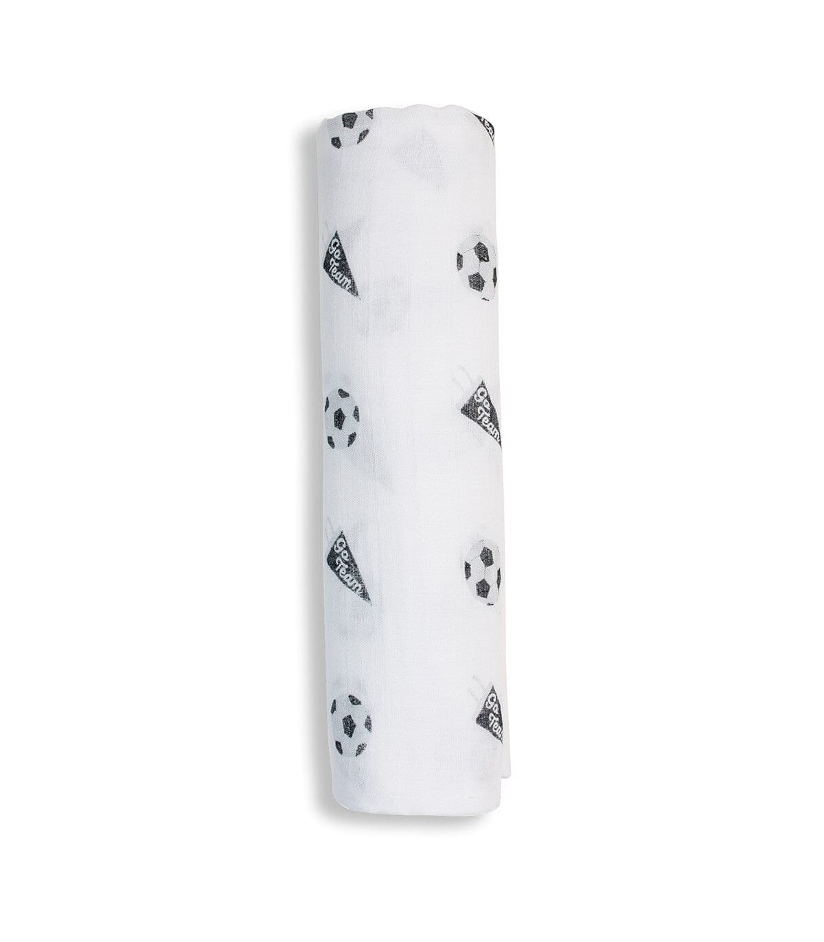Musselina swaddle futebol 120 cm Lulujo