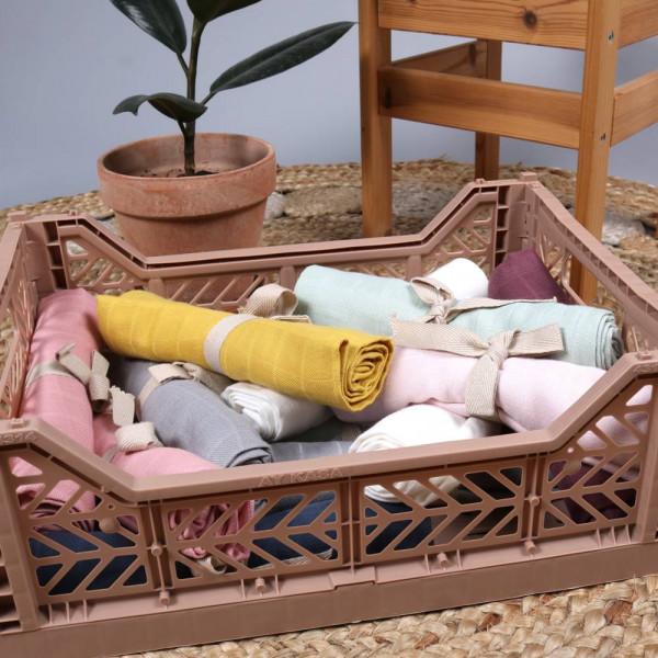 Muslin dark orange Filibabba Muslin Filibabba