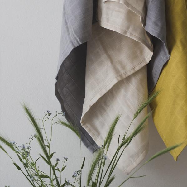 Musselina nature white 65 cm