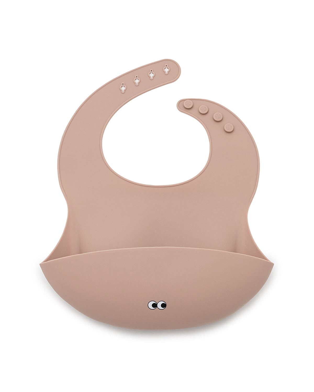 Babete de silicone rosa velho dinnerware Noui Noui