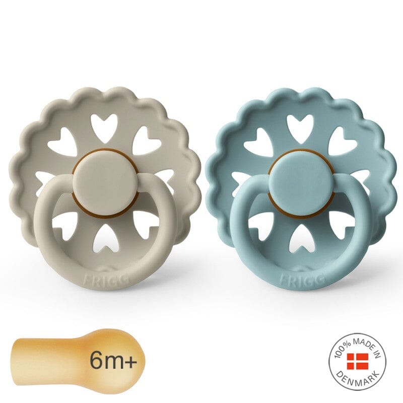 2 chupetas fairytale lukoie/clumsy LÁTEX Frigg FRIGG