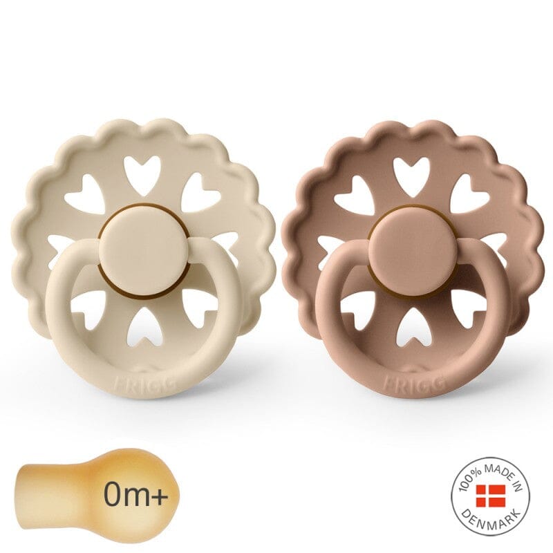 2 chupetas fairytale duckling/emperor LÁTEX Frigg FRIGG