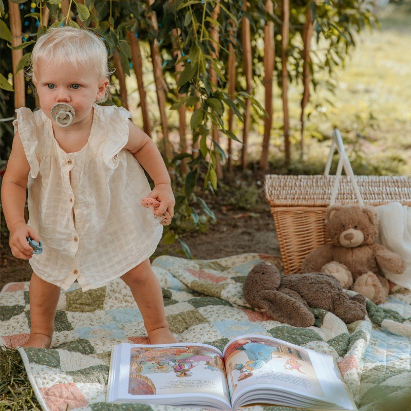 2 chupetas fairytale olelukole/clumsy Hans SILICONE Frigg FRIGG